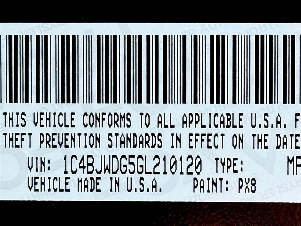 Jeep Wrangler Unlimited  2016