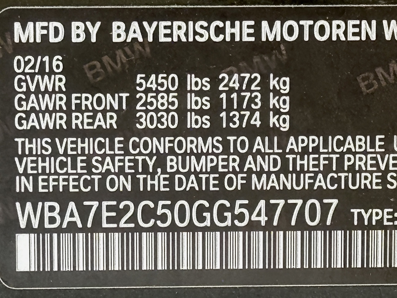 BMW 7 Series  2016 BMW 7 Series  2016