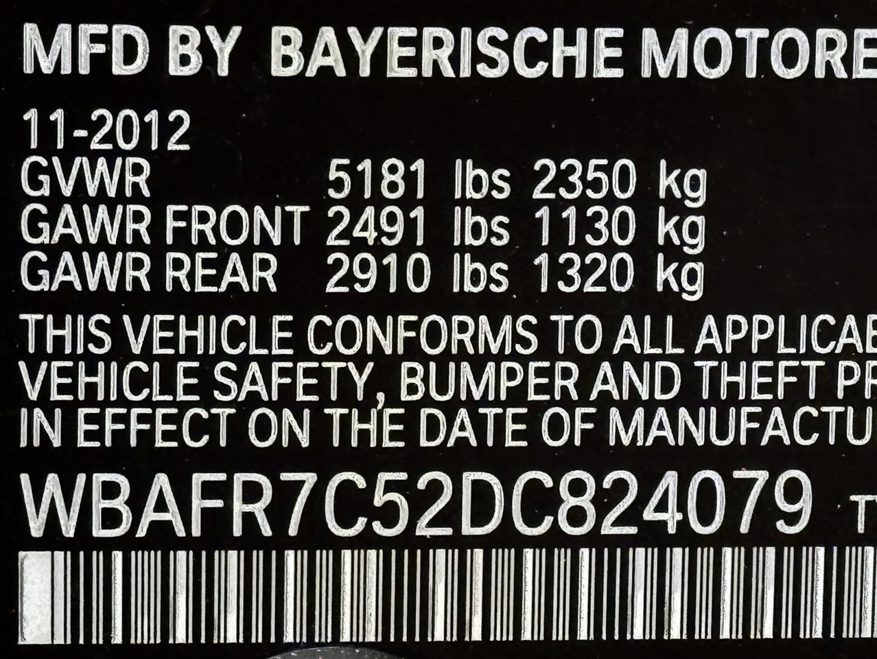 BMW 5 Series  2013 BMW 5 Series  2013