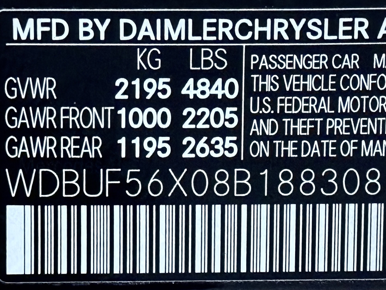 Mercedes-Benz E-Class  2008