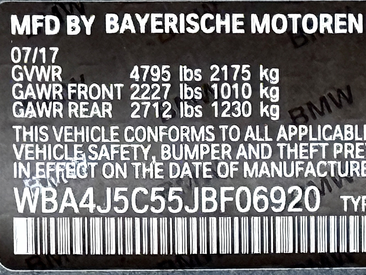 BMW 4 Series  2018 BMW 4 Series  2018