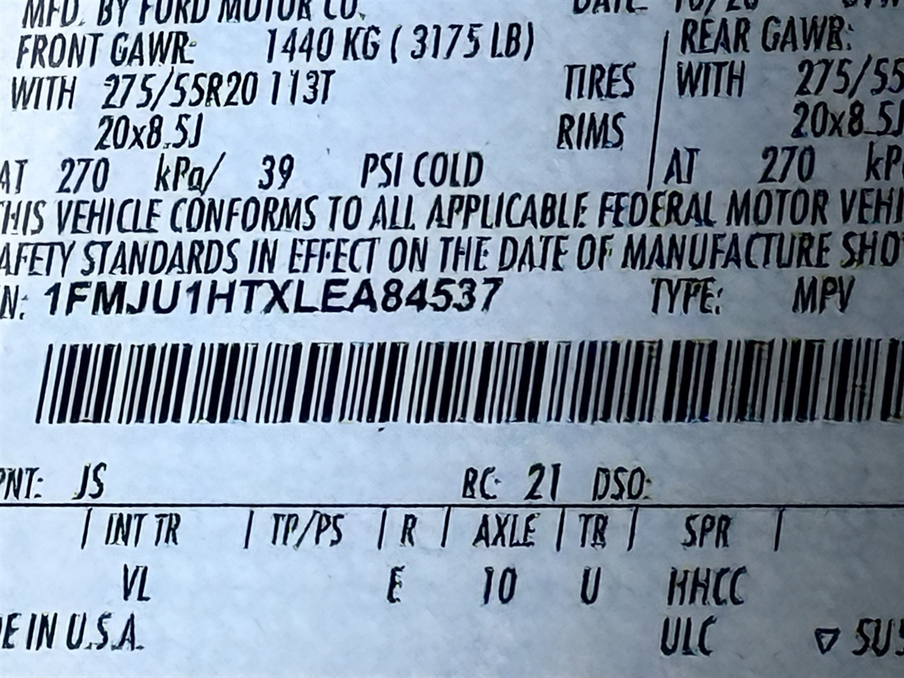 Ford Expedition  2020