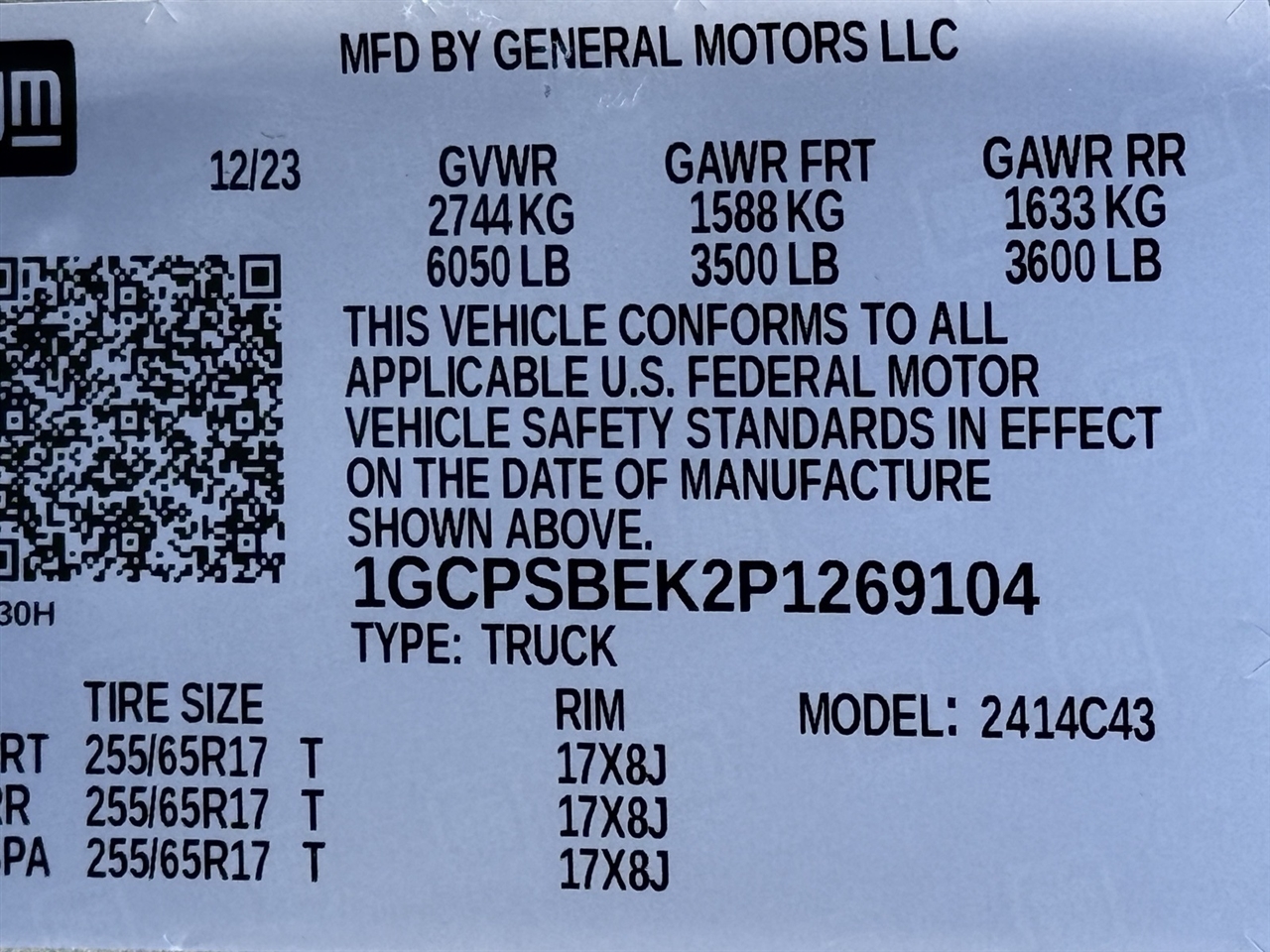 Chevrolet Colorado  2023