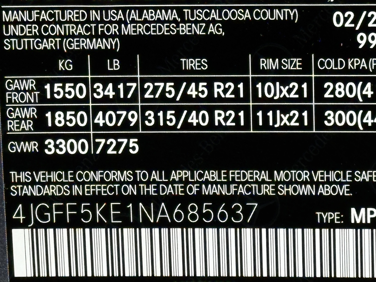 Mercedes-Benz GLS  2022