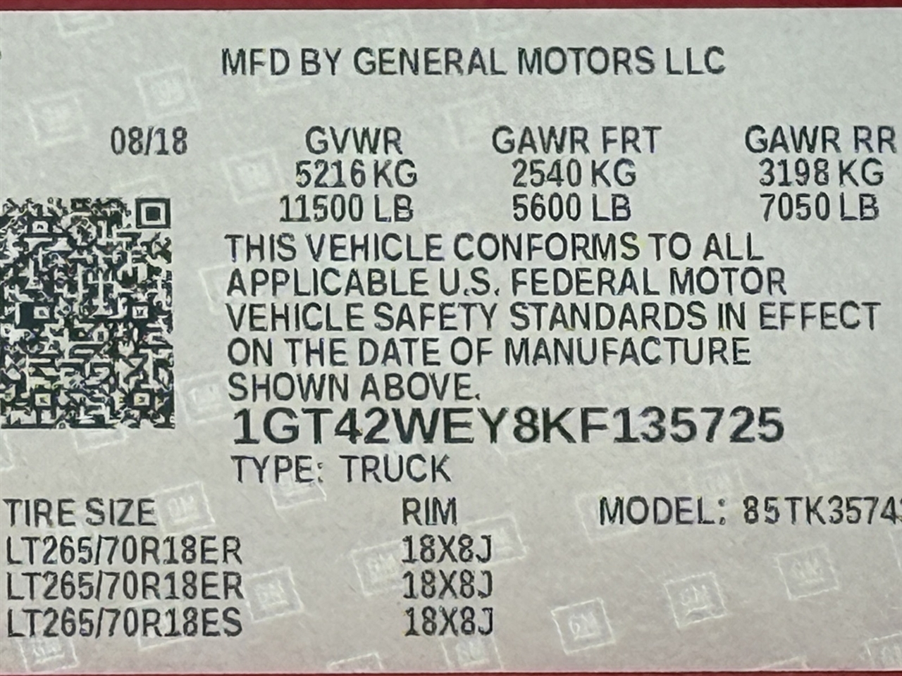 GMC Sierra 3500HD  2019