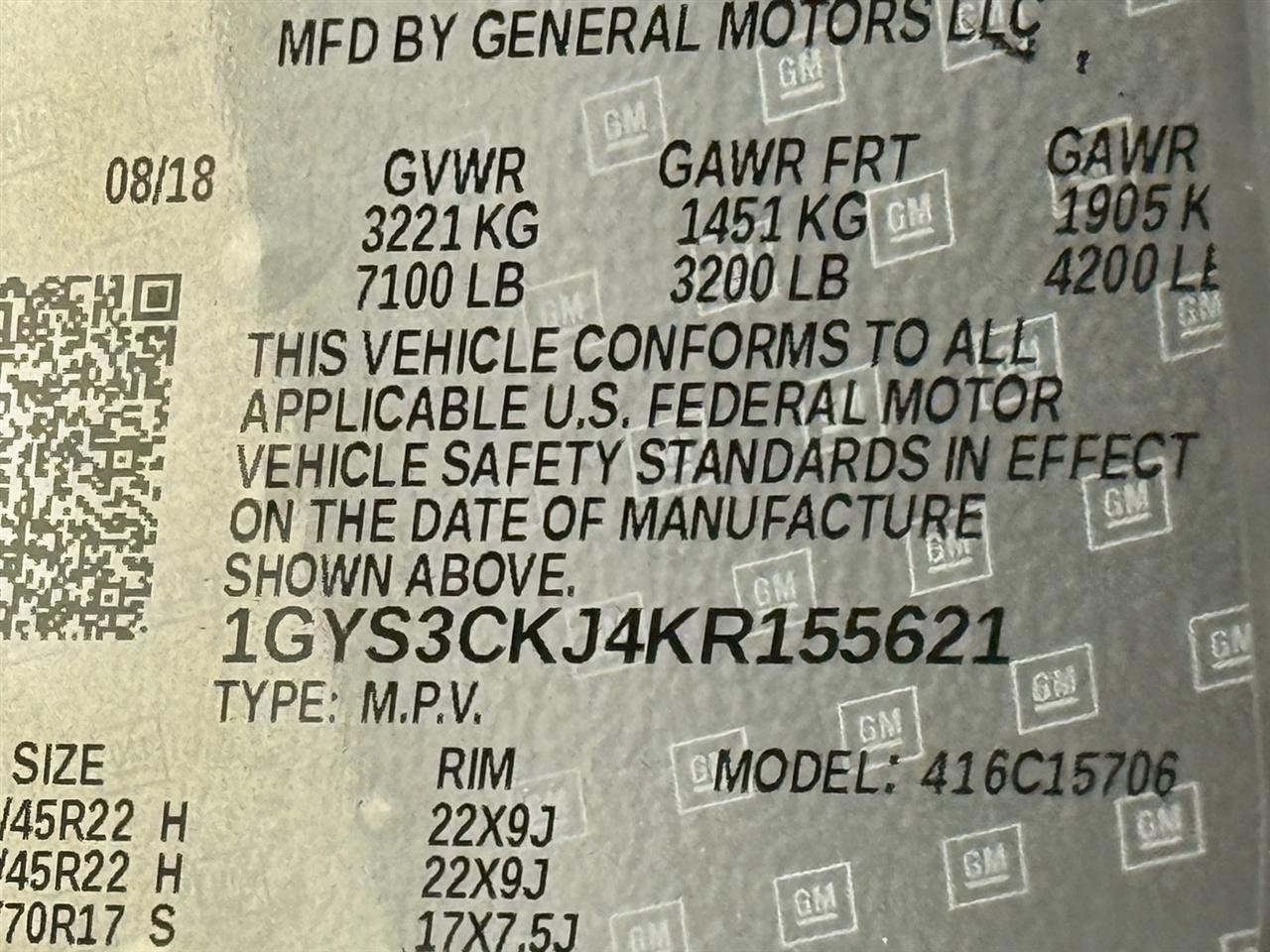 Cadillac Escalade  2019