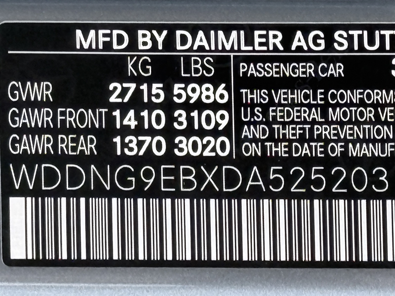 Mercedes-Benz S-Class  2013