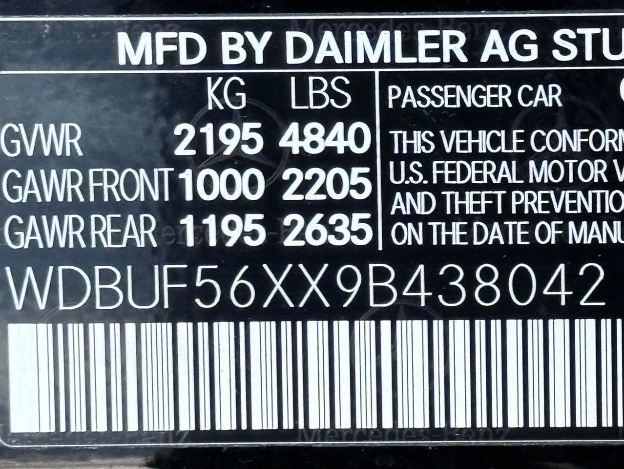 Mercedes-Benz E-Class  2009