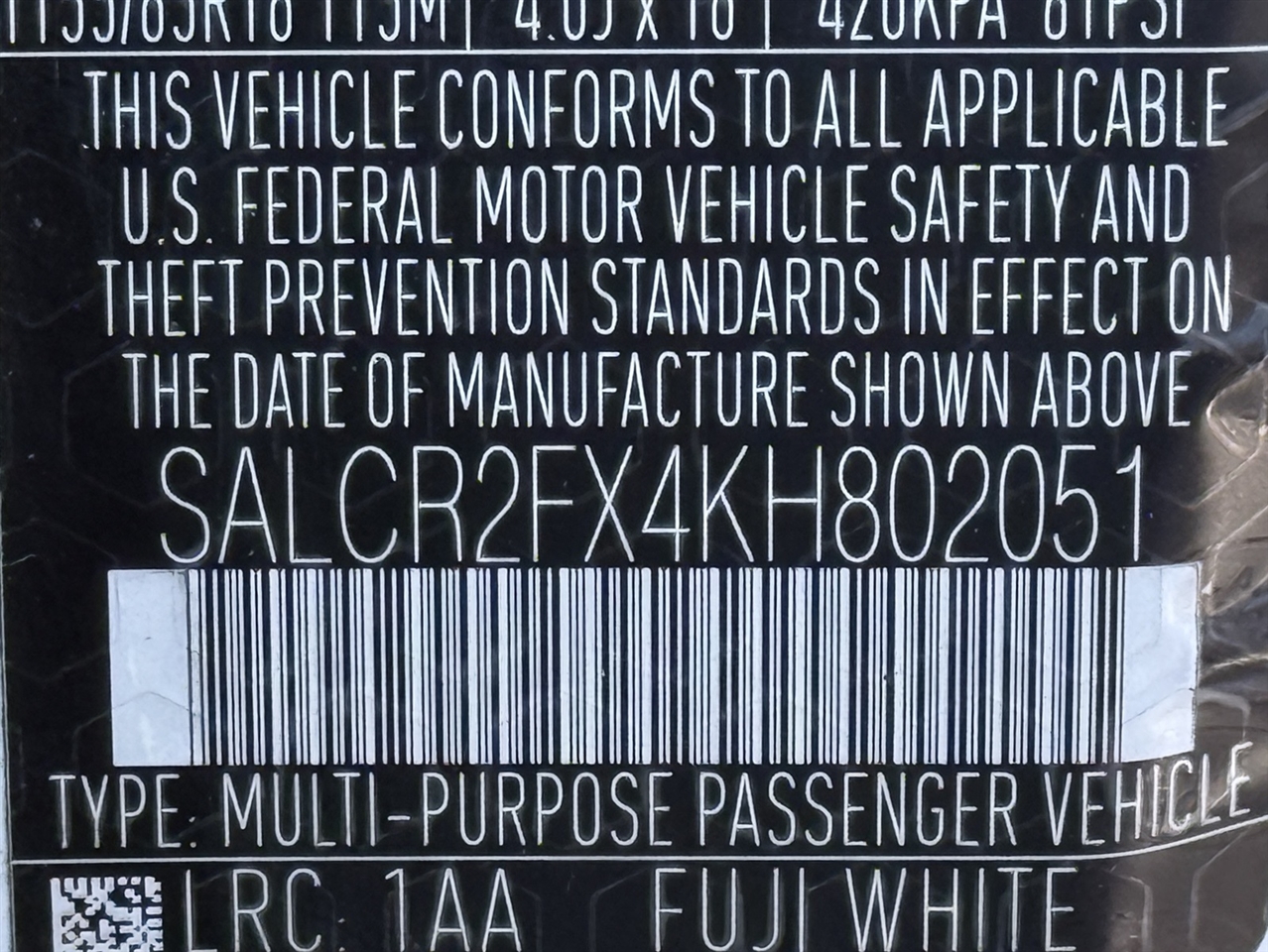 Land Rover Discovery Sport  2019