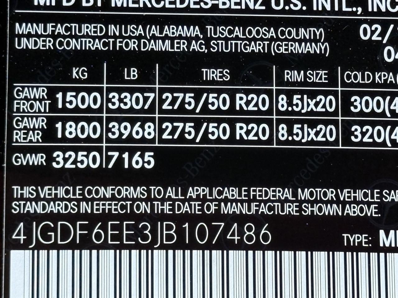 Mercedes-Benz GLS  2018