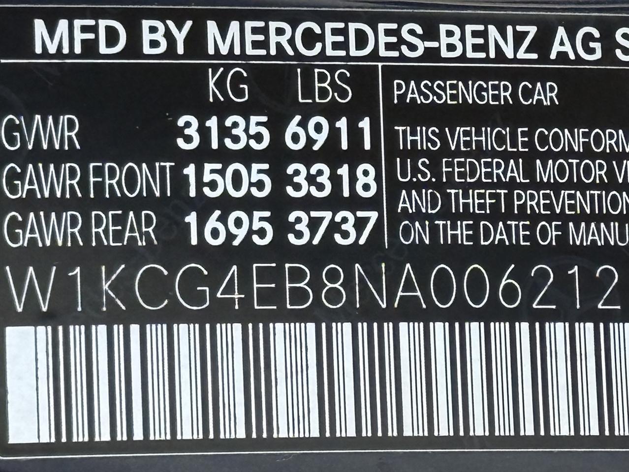 Mercedes-Benz EQS  2022