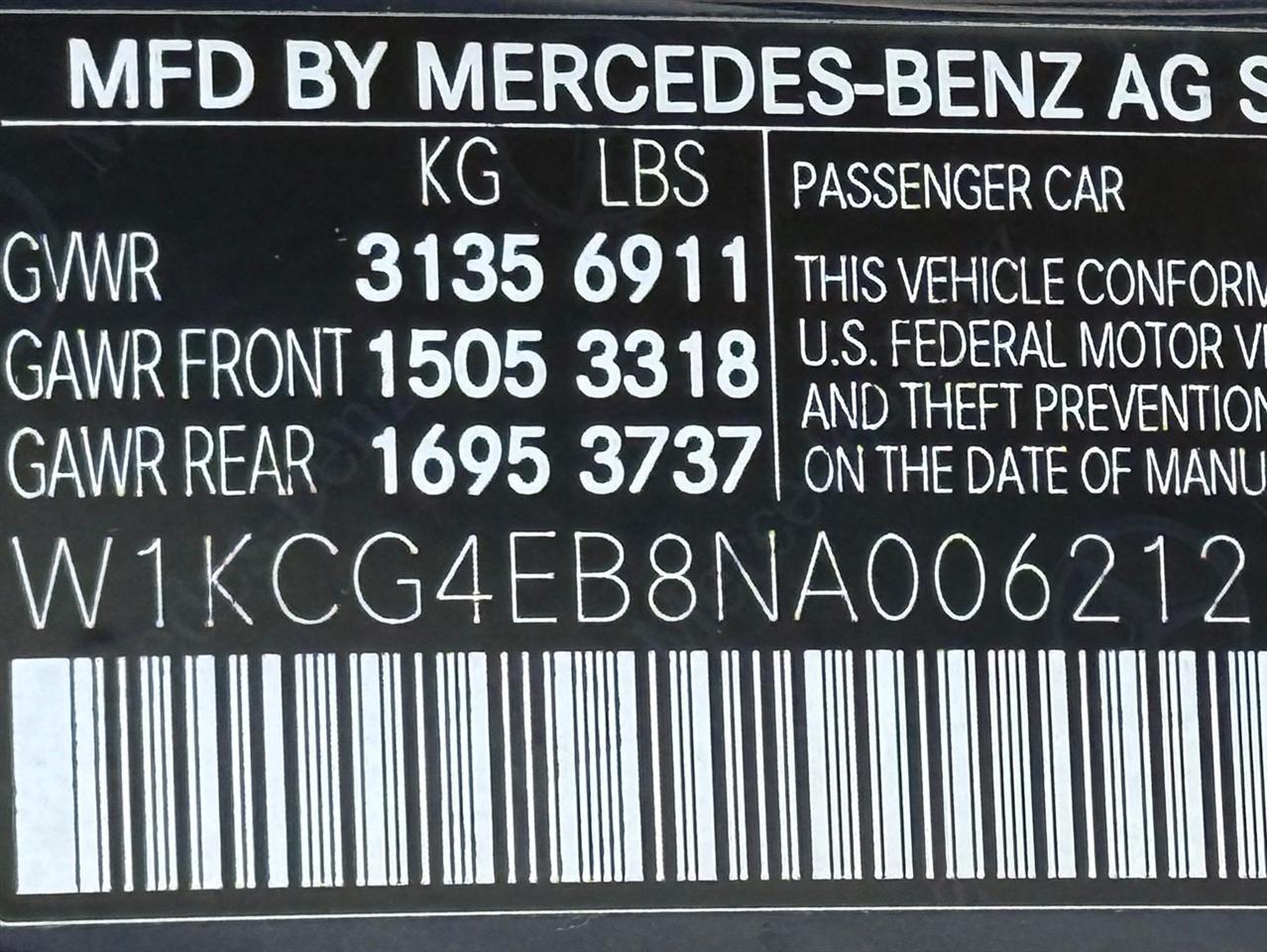 Mercedes-Benz EQS  2022