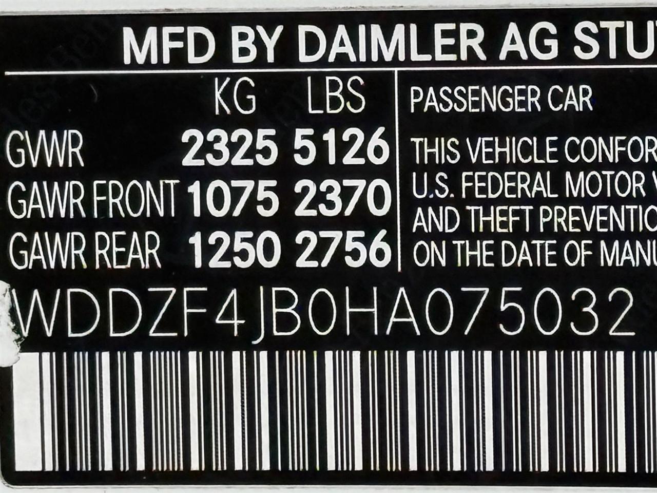 Mercedes-Benz E-Class  2017