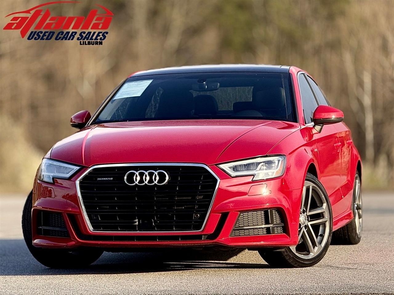 2018 Audi A3 Sedan 2.0T Premium Plus