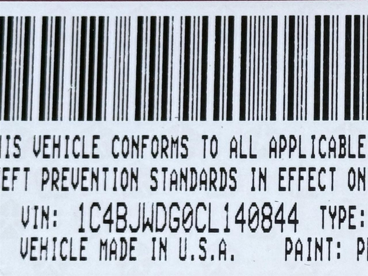 Jeep Wrangler Unlimited  2012