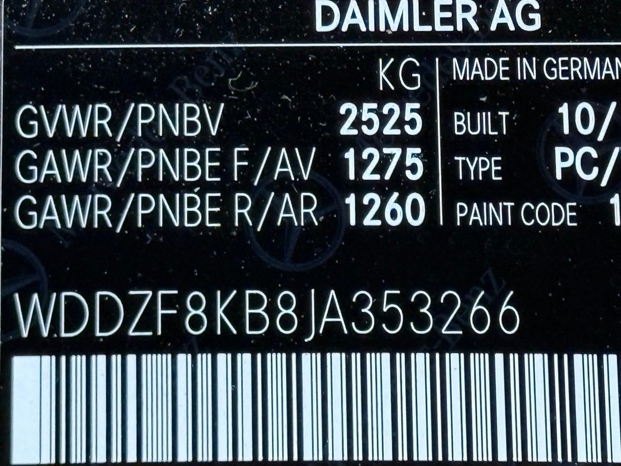 Mercedes-Benz E-Class  2018