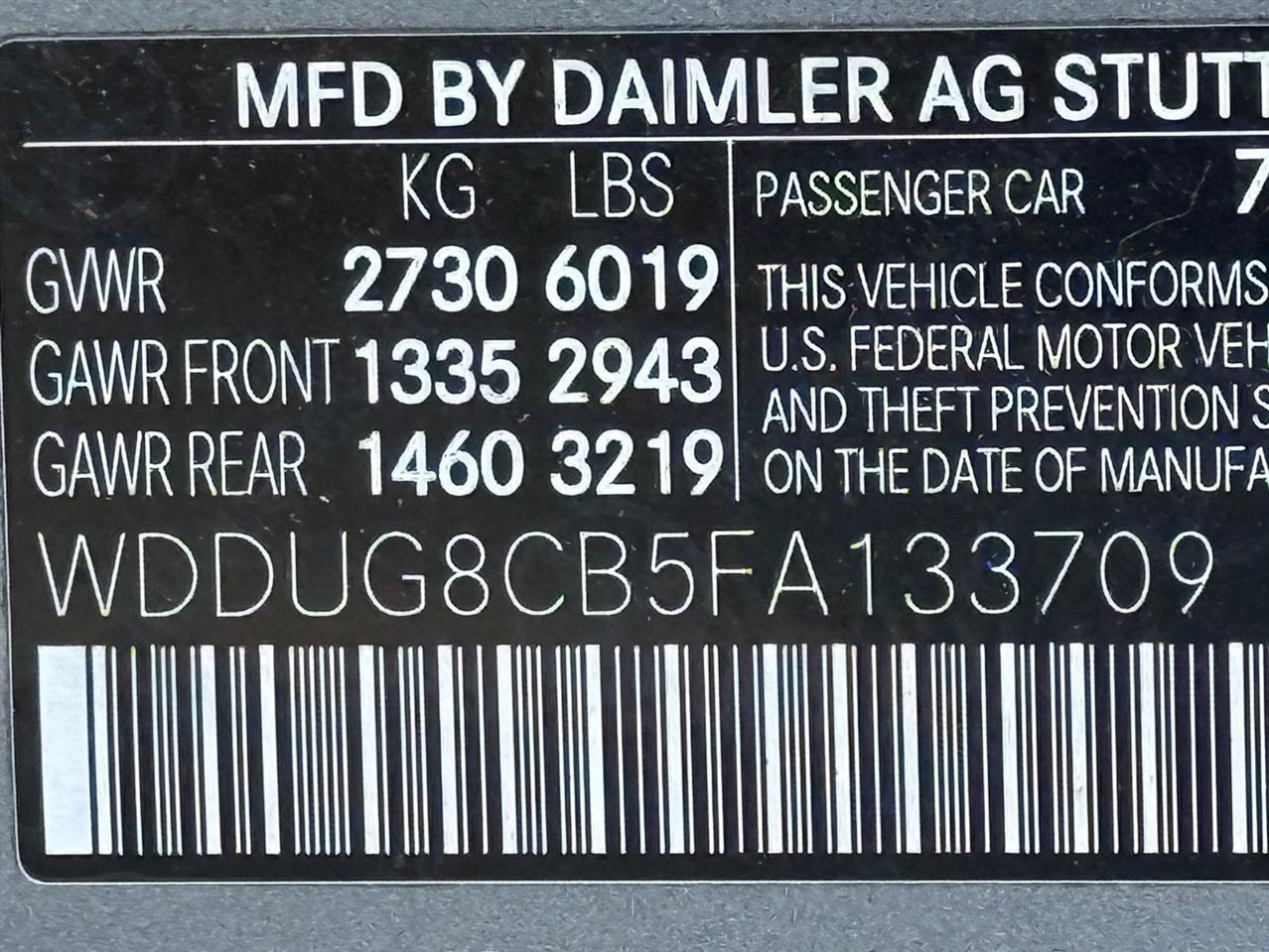 Mercedes-Benz S-Class  2015