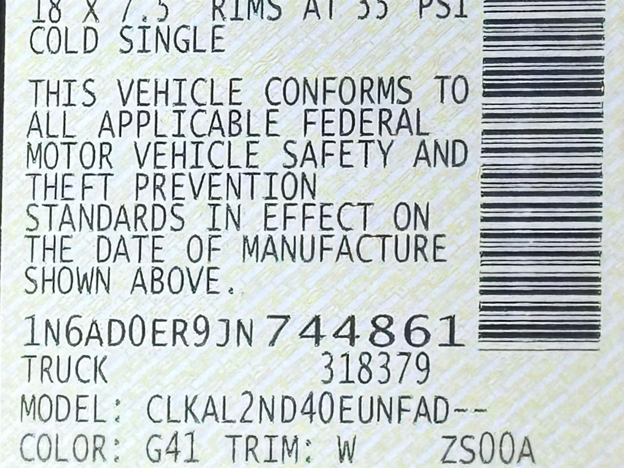 Nissan Frontier  2018