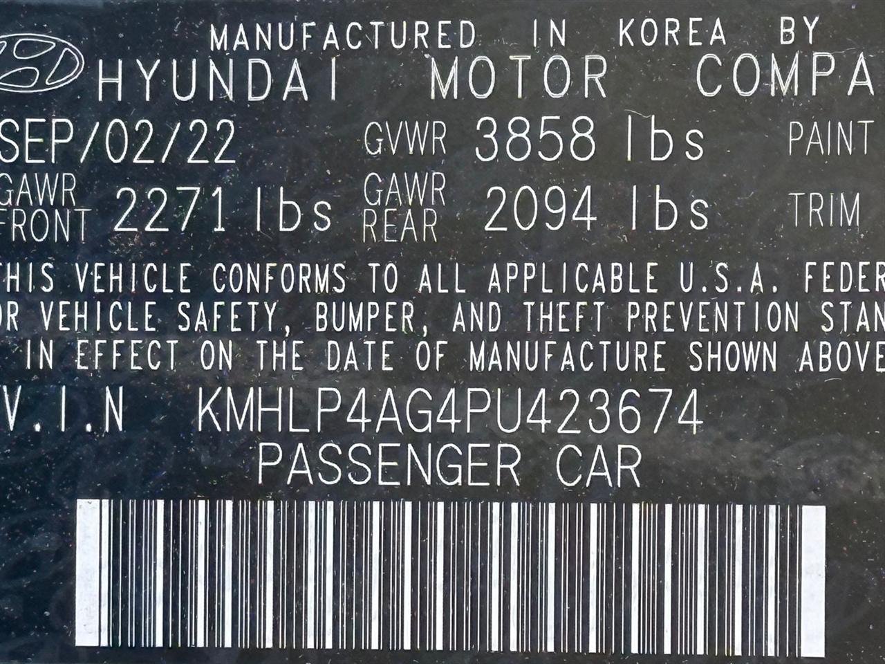 Hyundai Elantra  2023