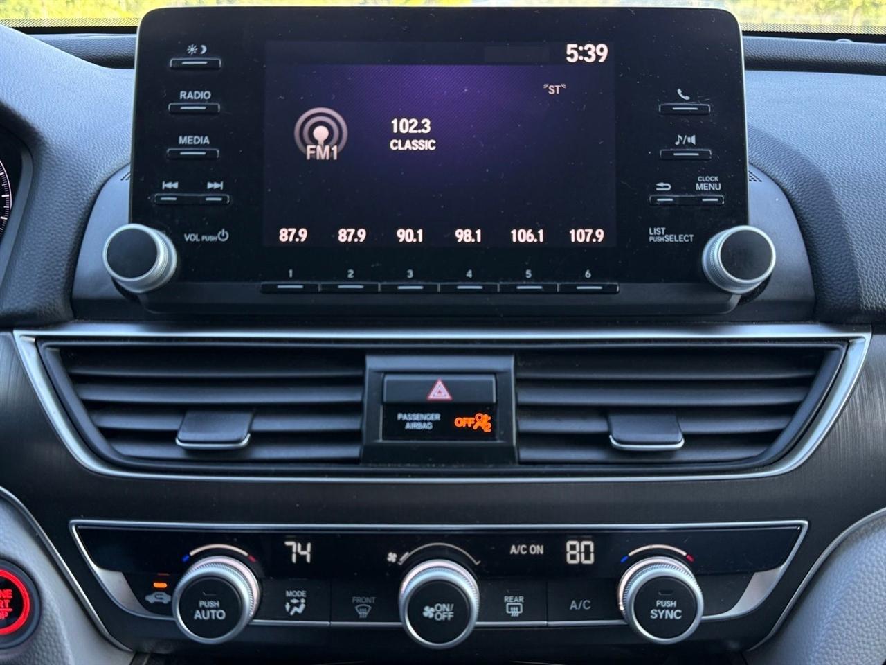 Honda Accord Sedan  2019