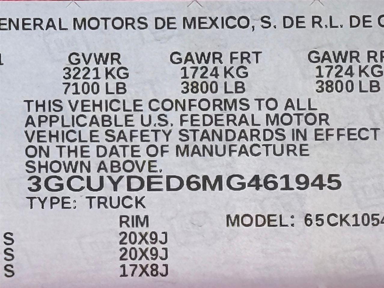 Chevrolet Silverado 1500  2021