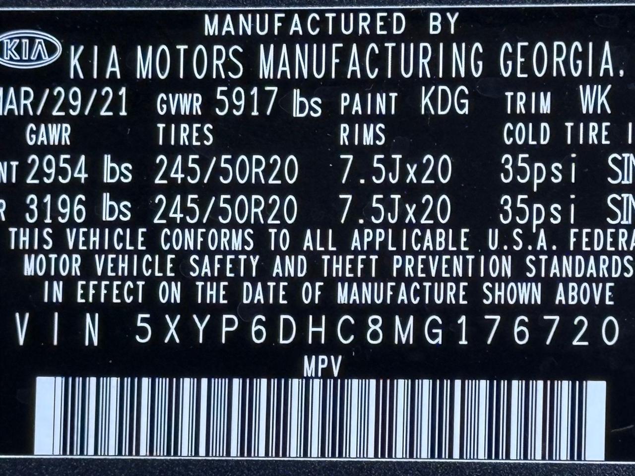 Kia Telluride  2021