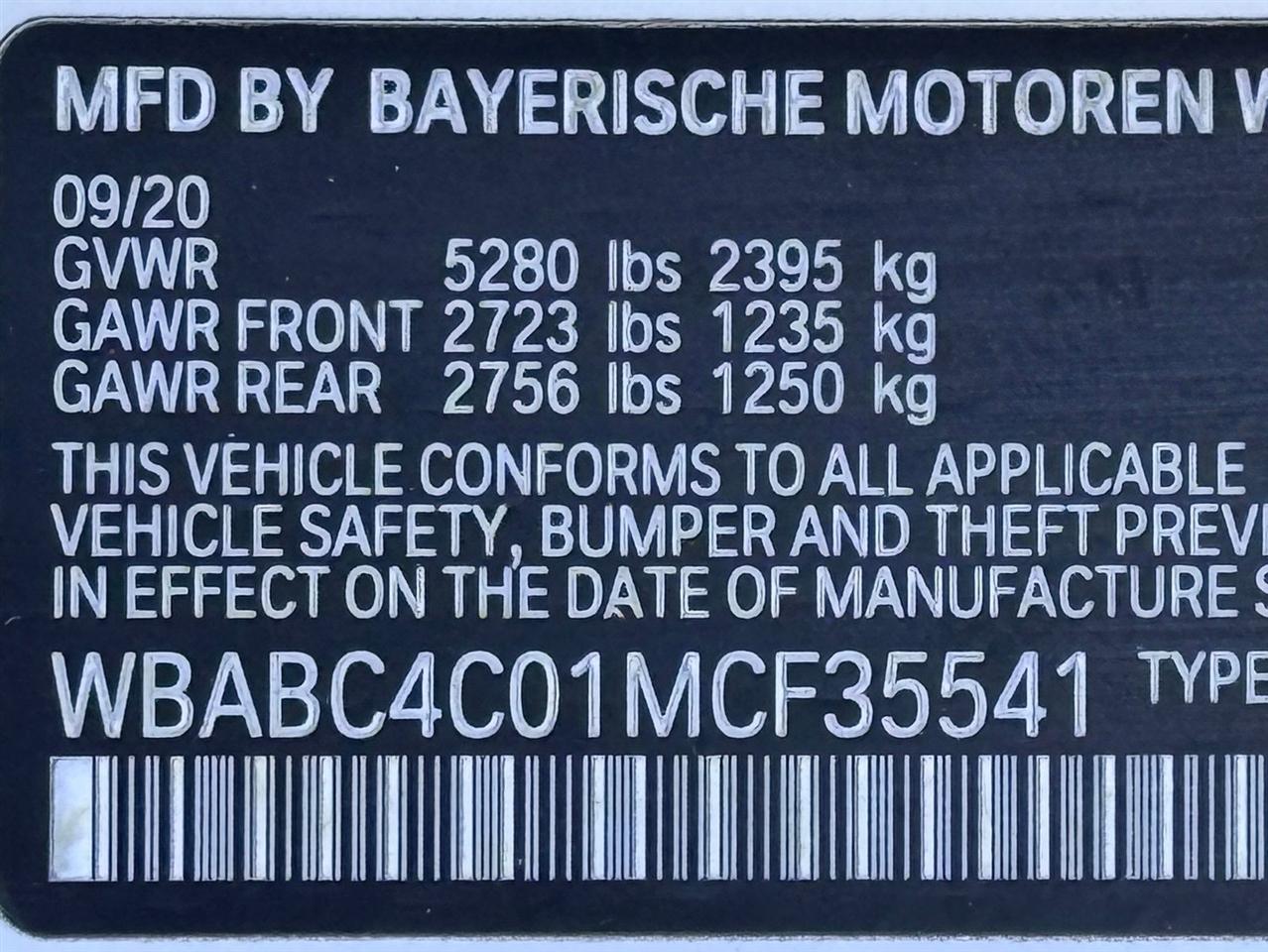 BMW 8 Series  2021