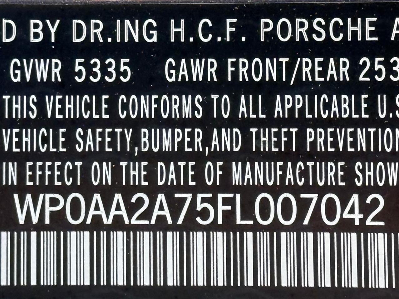 Porsche Panamera  2015