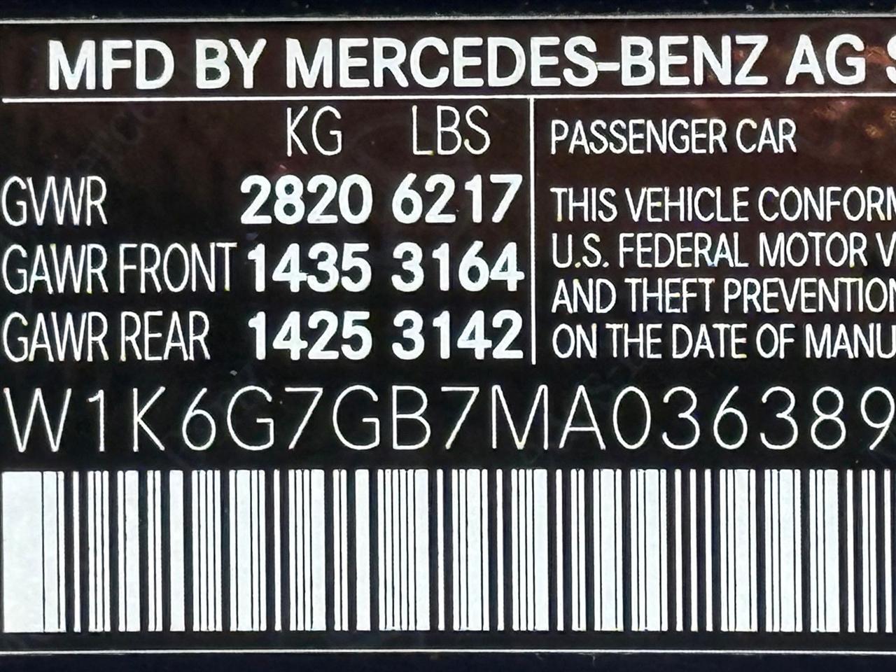 Mercedes-Benz S-Class  2021
