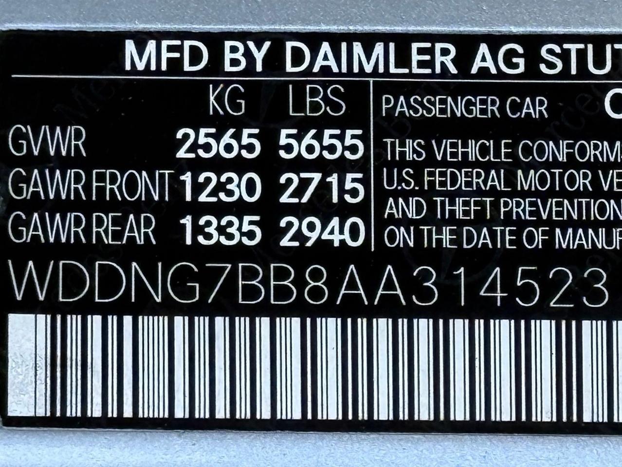 Mercedes-Benz S-Class  2010