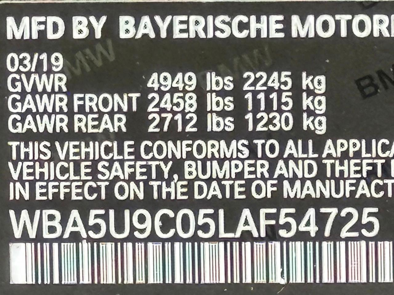 BMW 3 Series  2020