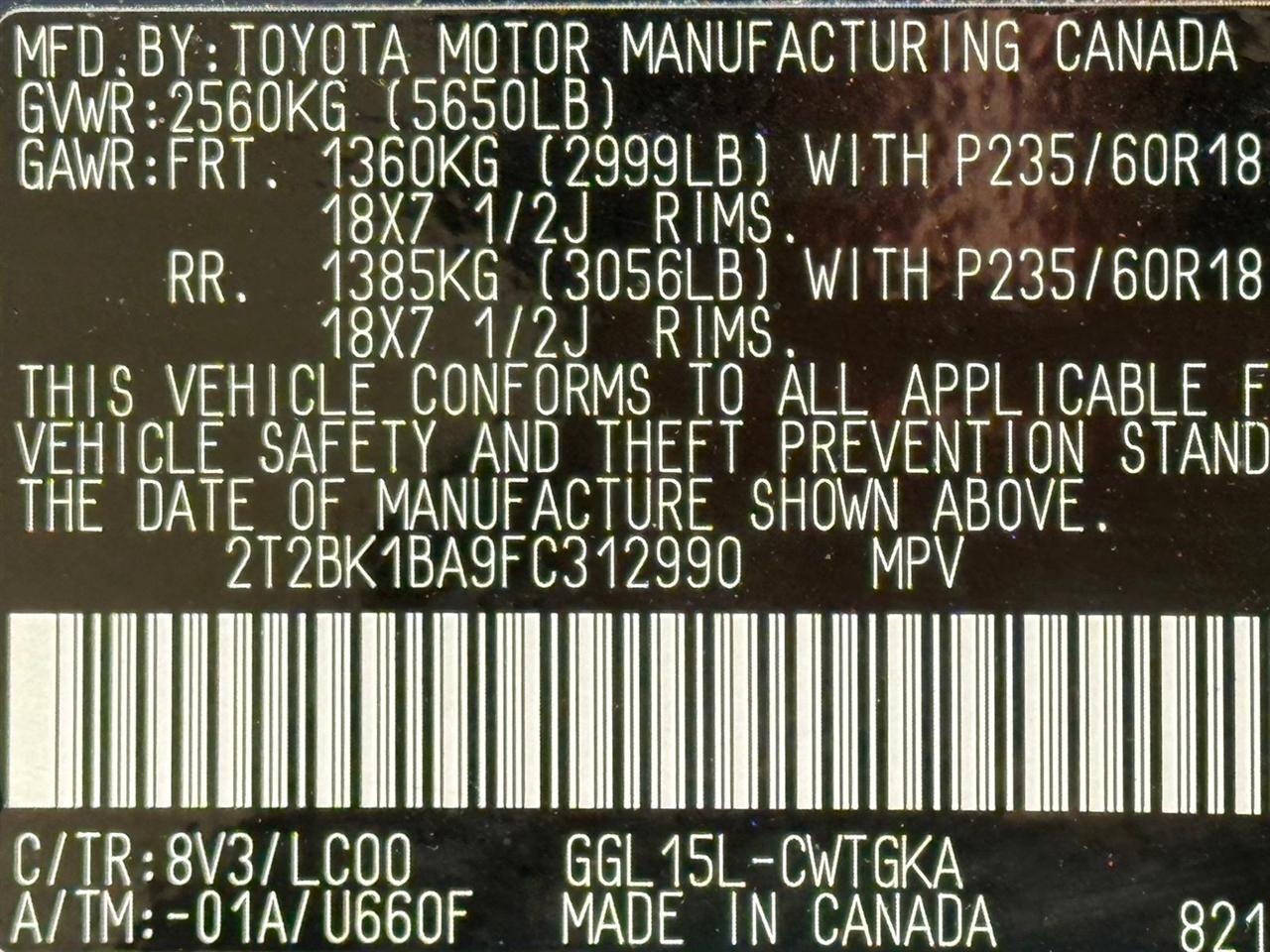 Lexus RX 350  2015