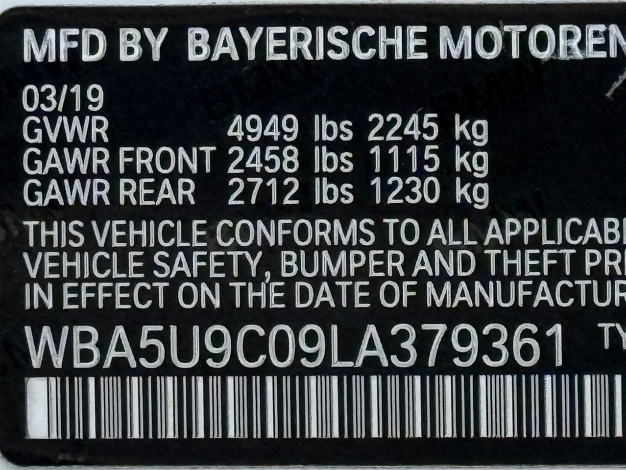 BMW 3 Series  2020