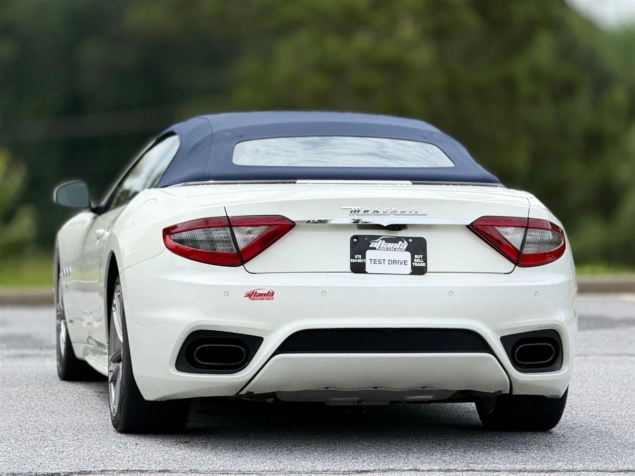Maserati GranTurismo Convertible  2018