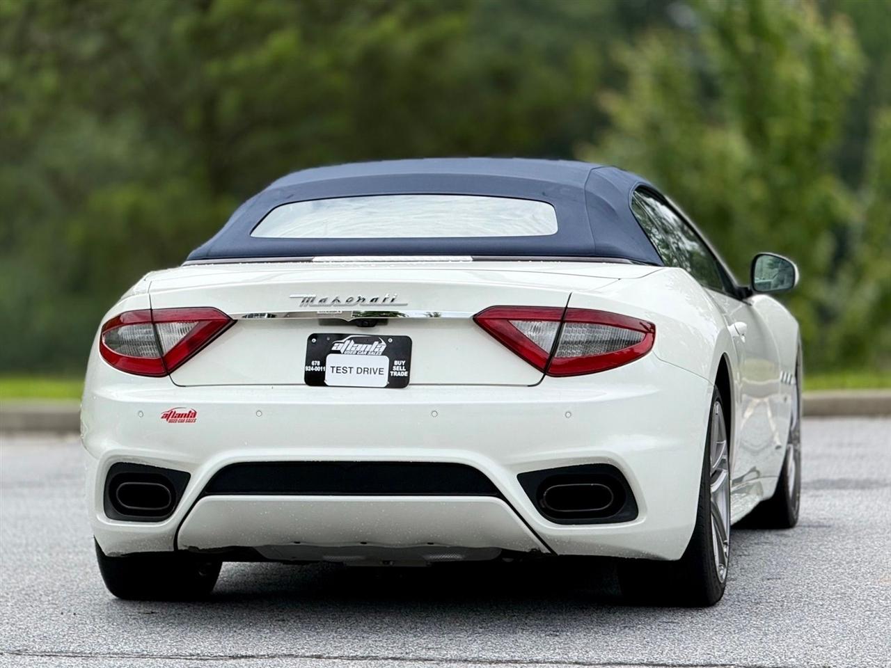 Maserati GranTurismo Convertible  2018