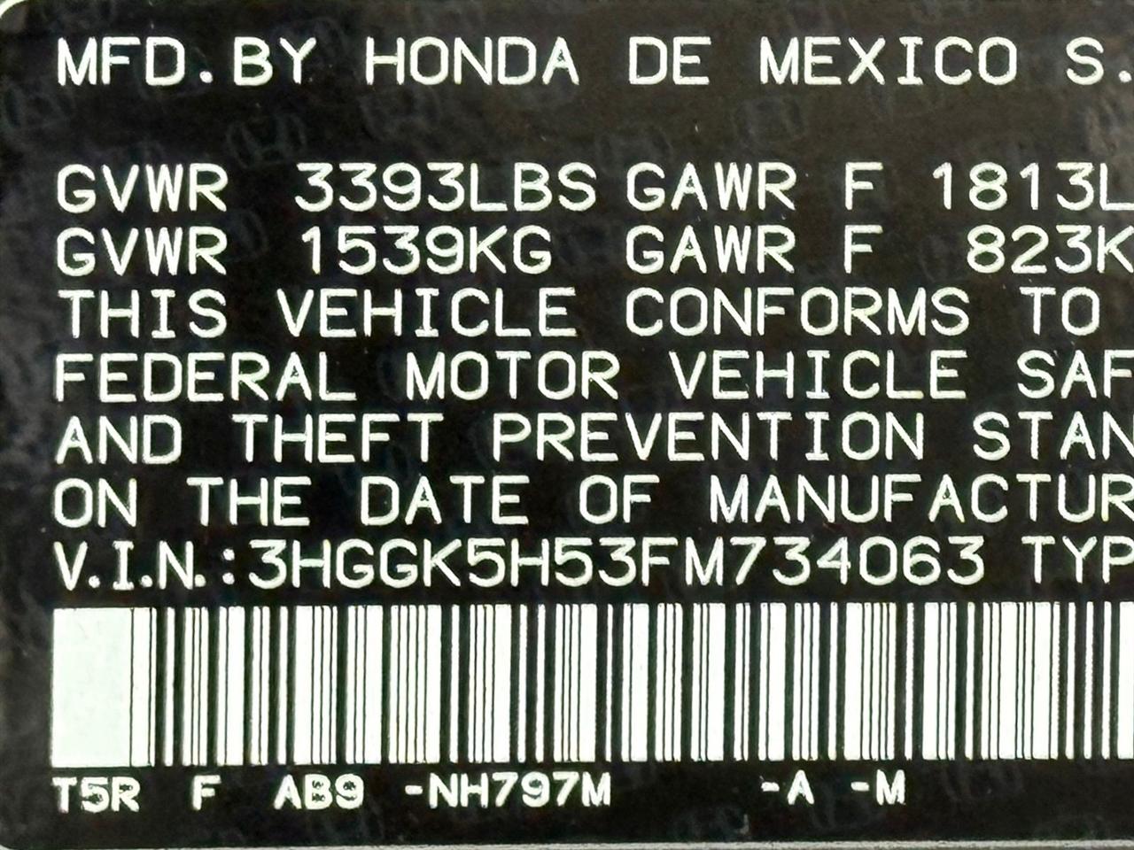 Honda Fit  2015