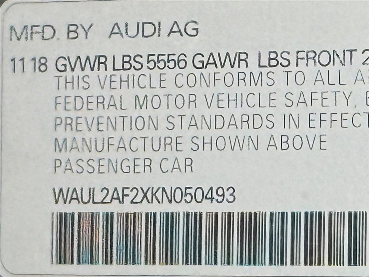 Audi A6  2019