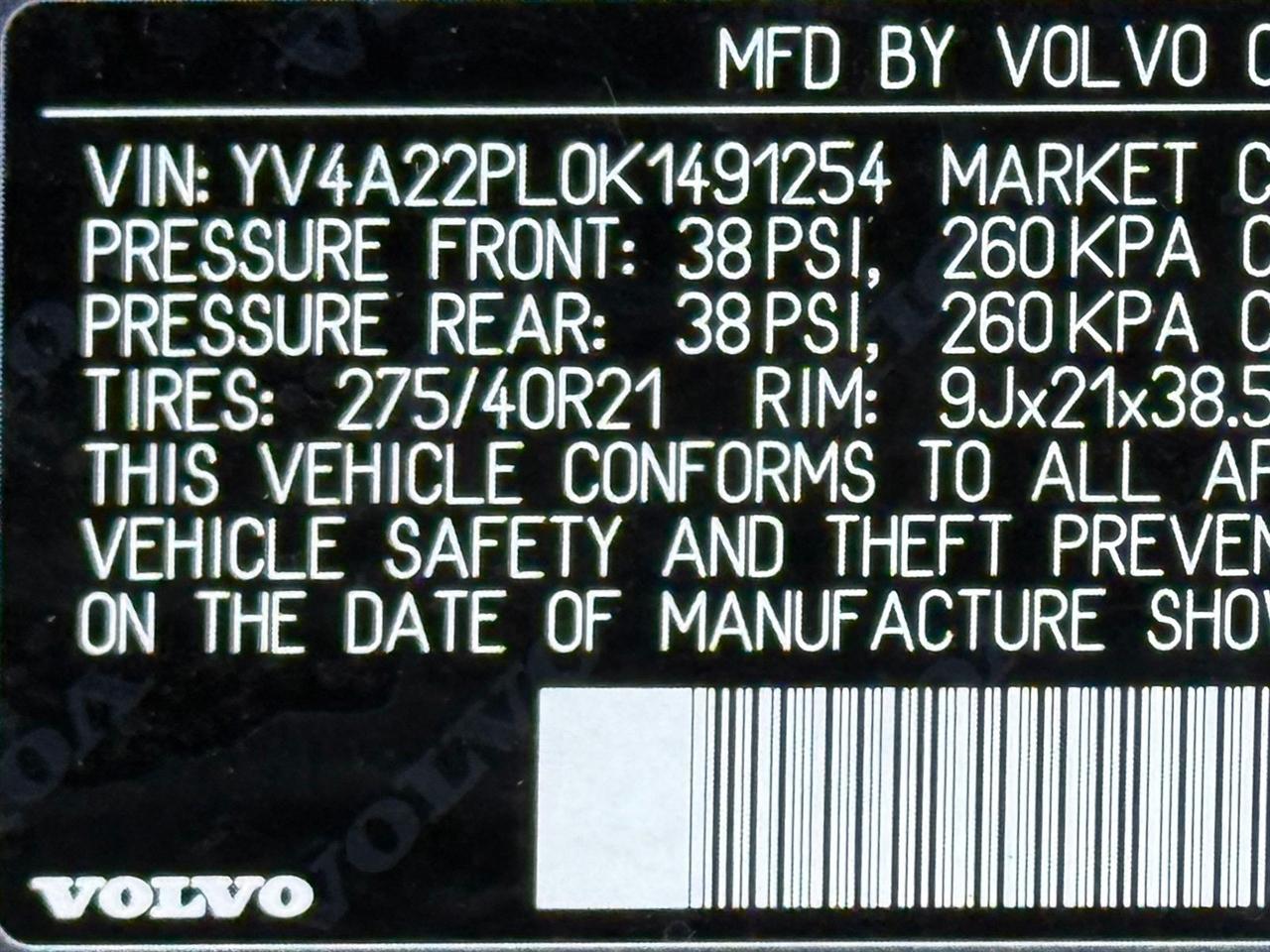 Volvo XC90  2019