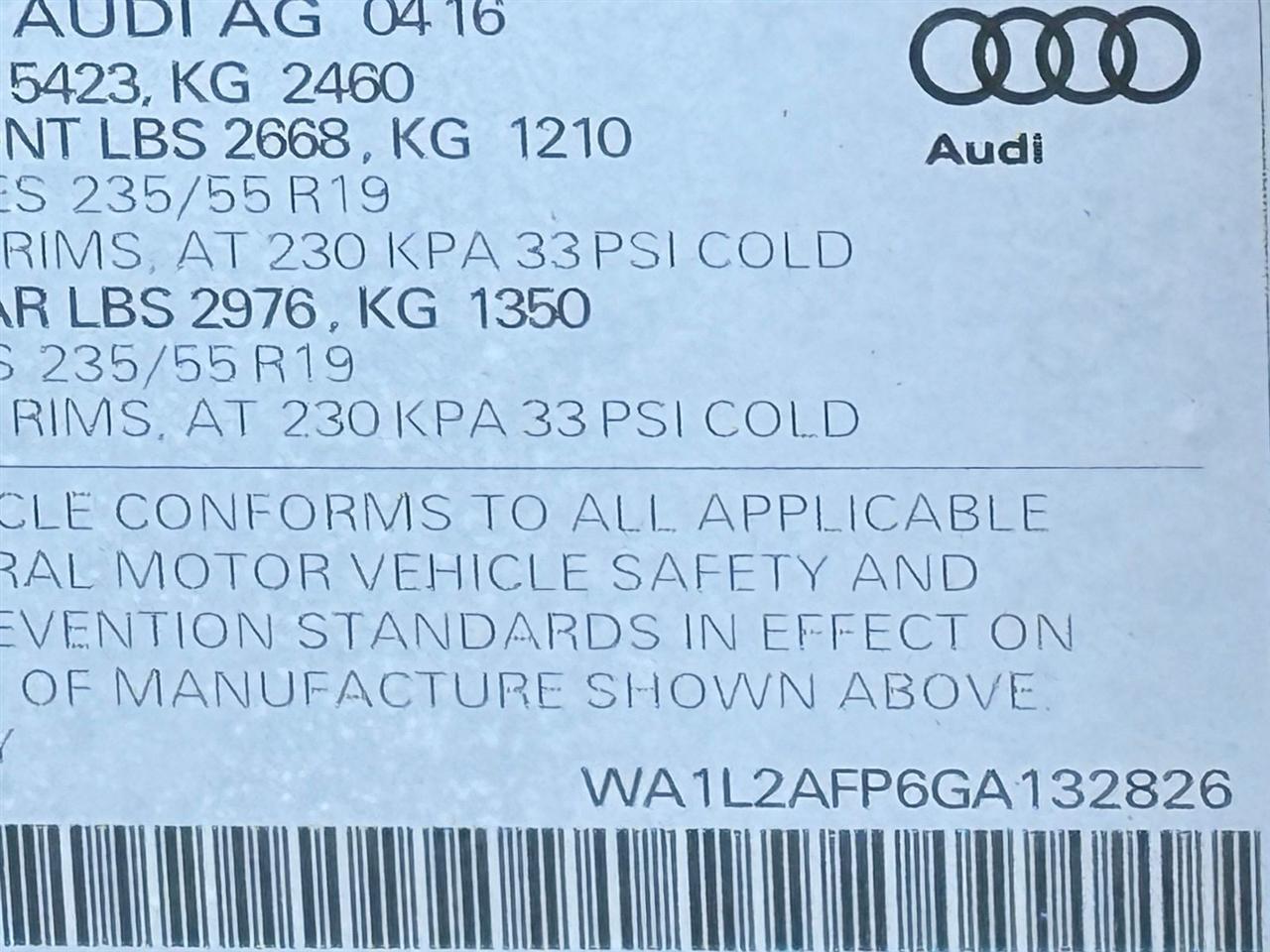 Audi Q5  2016