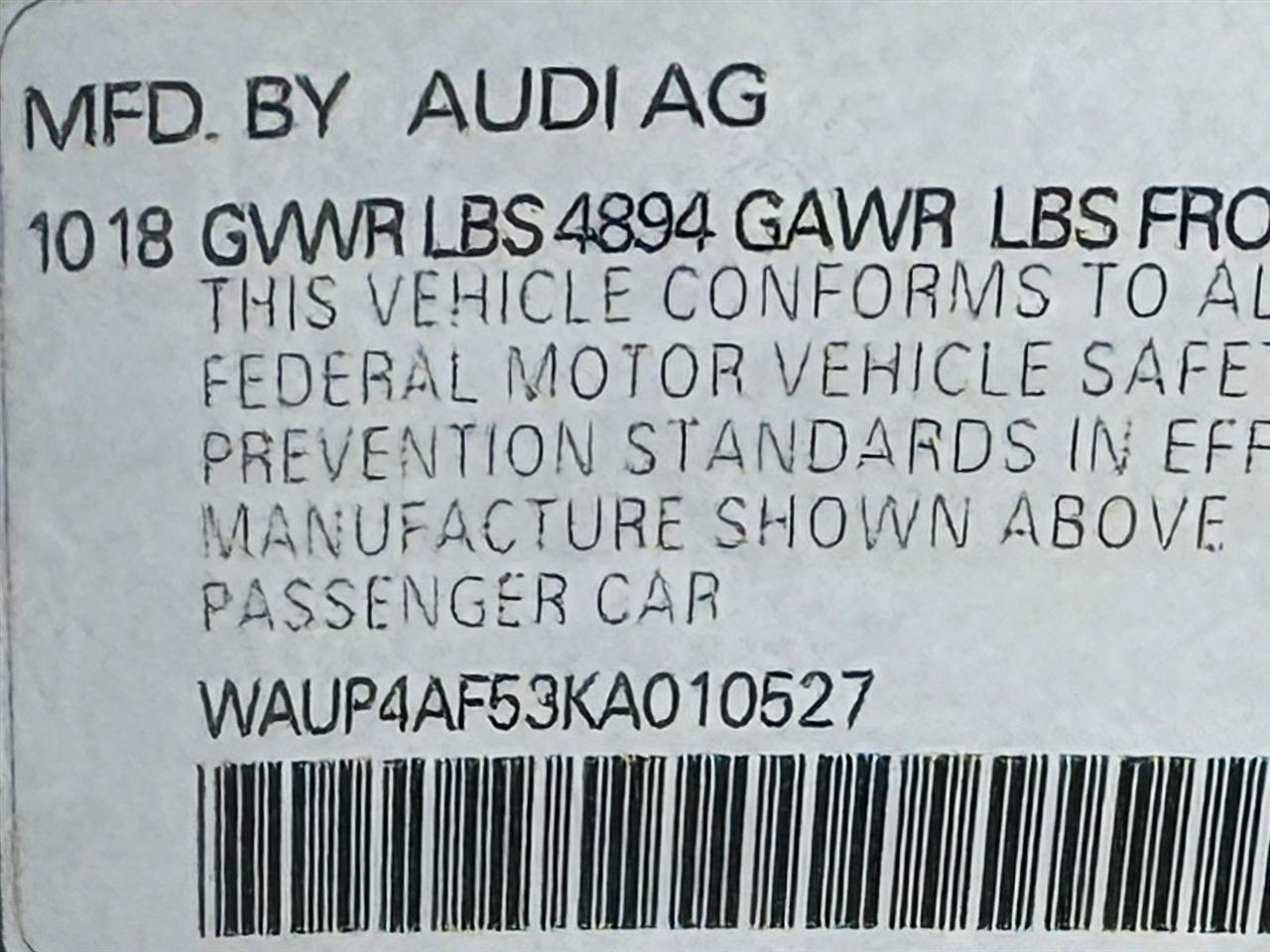 Audi S5 Coupe  2019