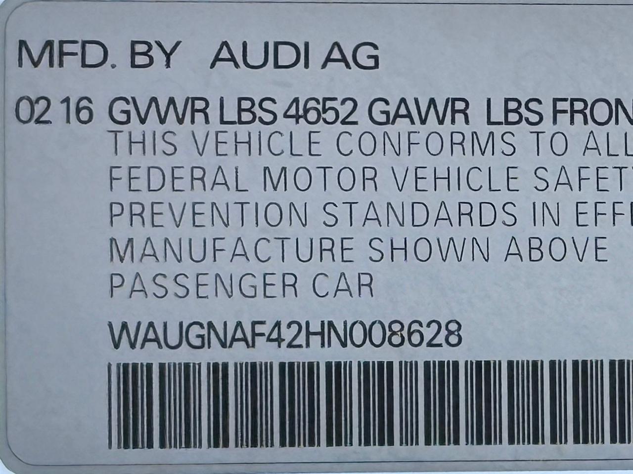 Audi A4  2017