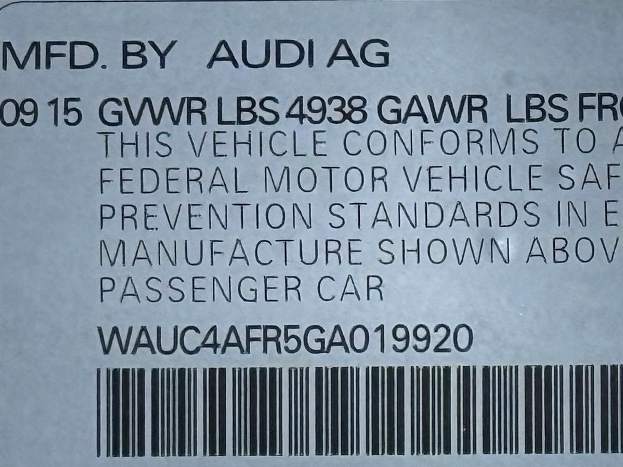 Audi S5  2016
