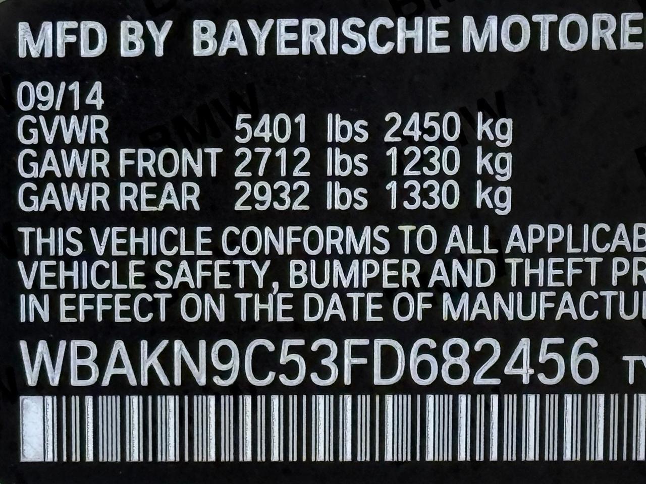 BMW 5 Series  2015