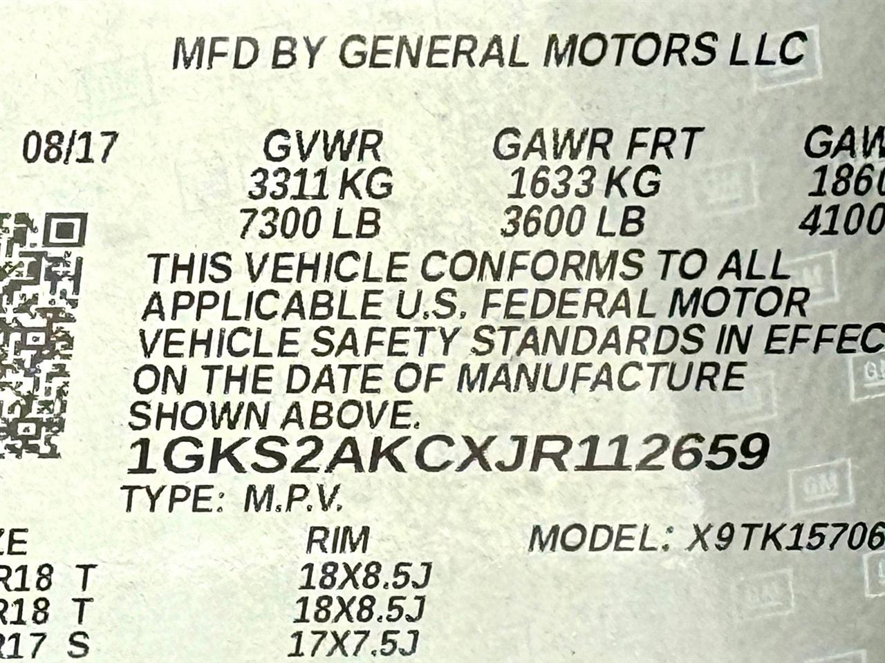 GMC Yukon  2018