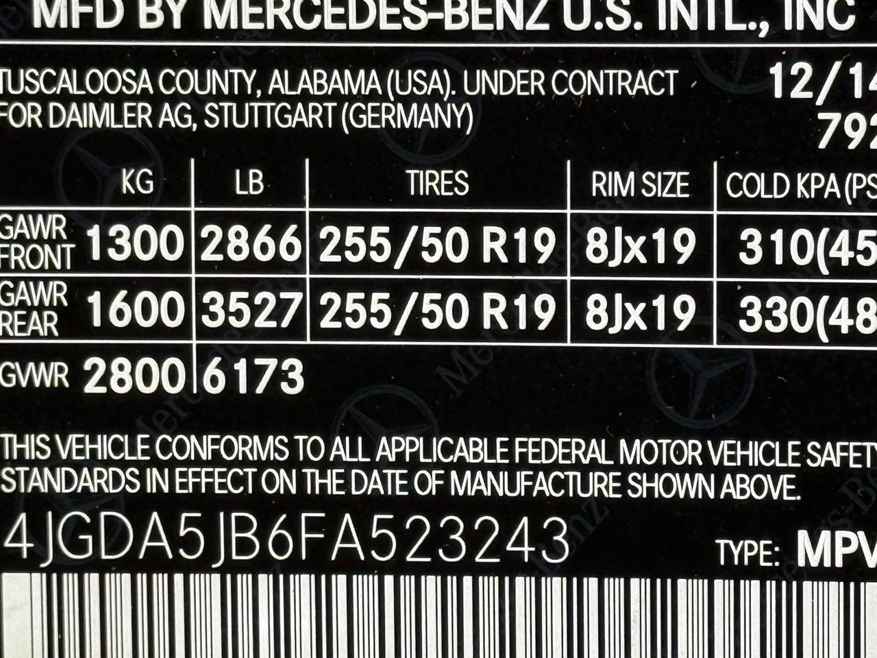 Mercedes-Benz M-Class  2015