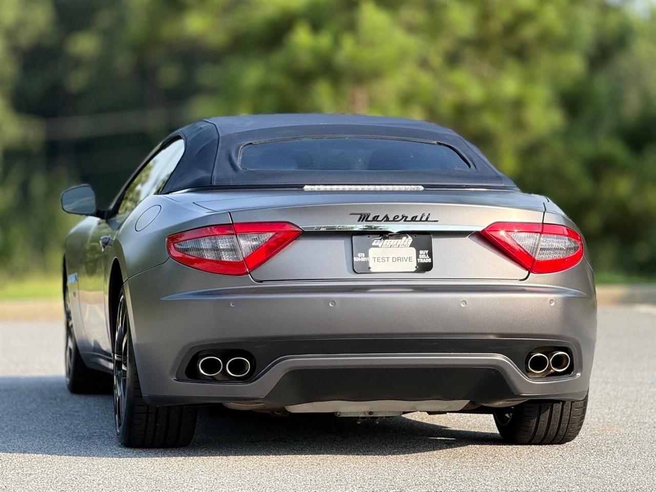 Maserati GranTurismo Convertible  2013