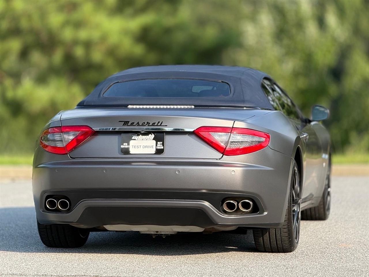 Maserati GranTurismo Convertible  2013