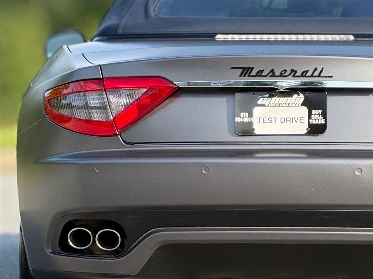 Maserati GranTurismo Convertible  2013