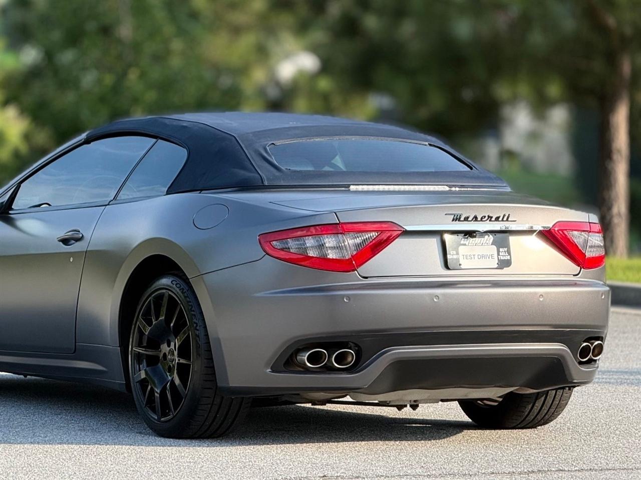 Maserati GranTurismo Convertible  2013