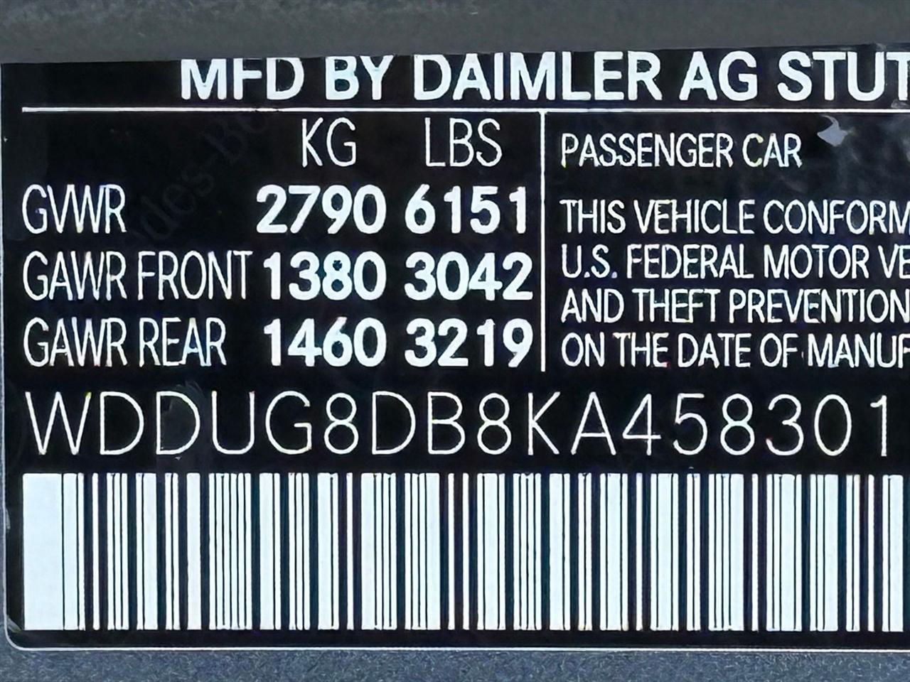 Mercedes-Benz S-Class  2019